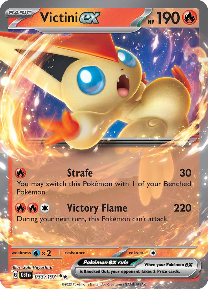 Victini ex, SV03: Obsidian Flames 033/197