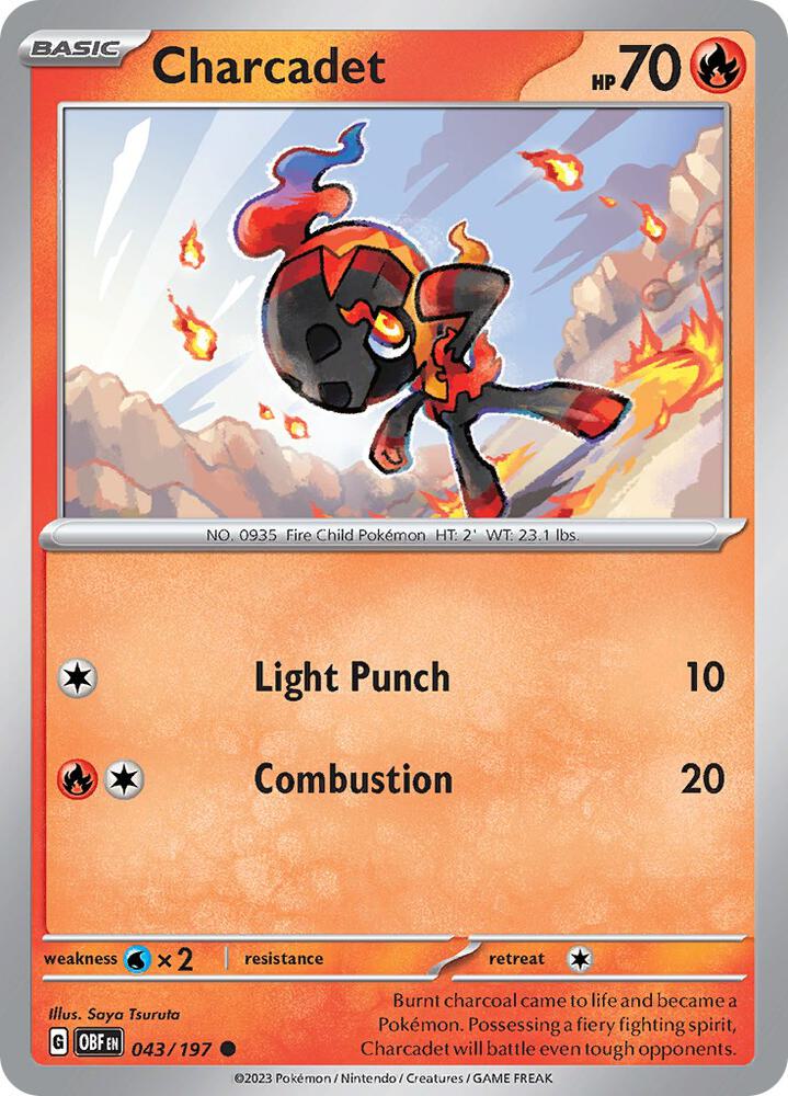 Charcadet, SV03: Obsidian Flames 043/197