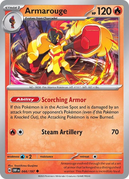 Armarouge, SV03: Obsidian Flames 044/197