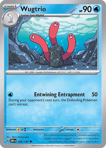Wugtrio, SV03: Obsidian Flames 059/197