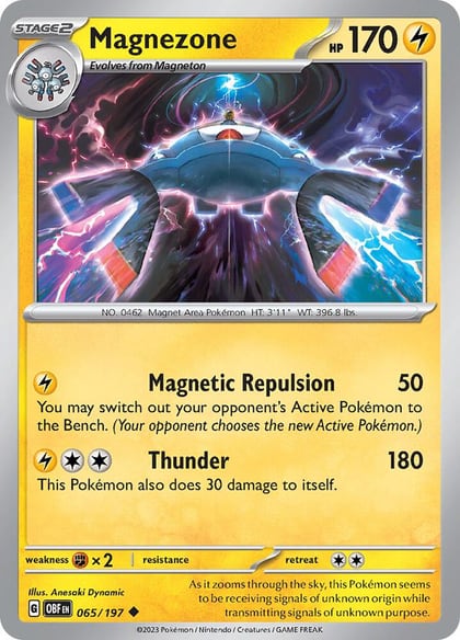 Magnezone, SV03: Obsidian Flames 065/197