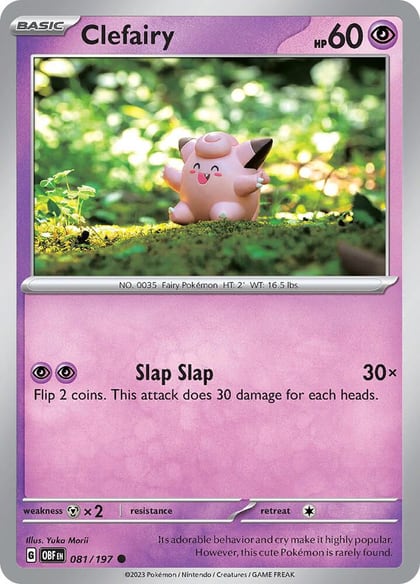 Clefairy, SV03: Obsidian Flames 081/197