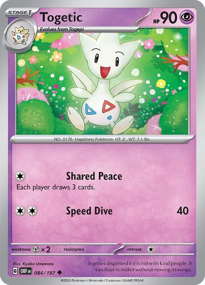 Togetic, SV03: Obsidian Flames 084/197