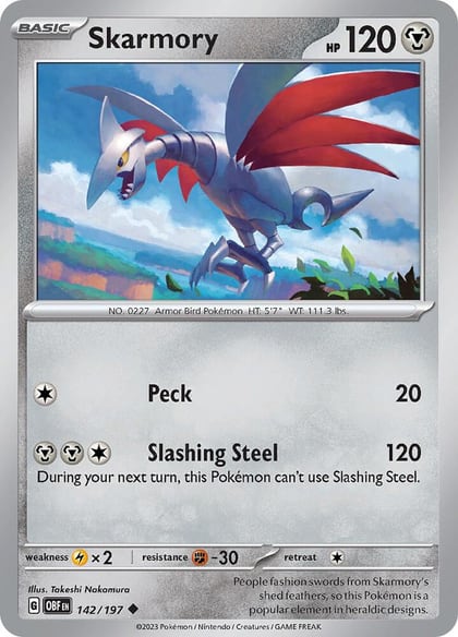 Skarmory, SV03: Obsidian Flames 142/197