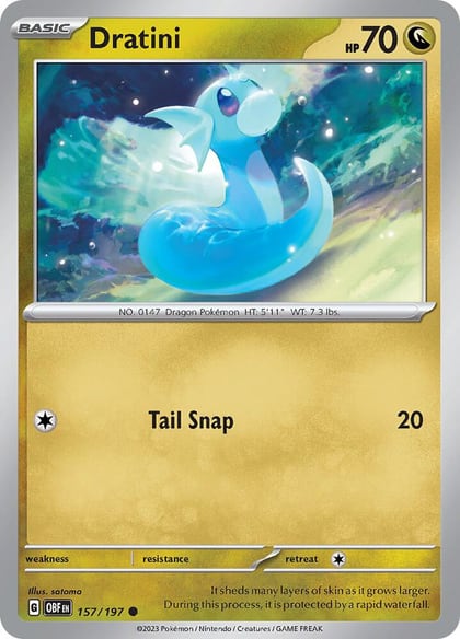 Dratini, SV03: Obsidian Flames 157/197