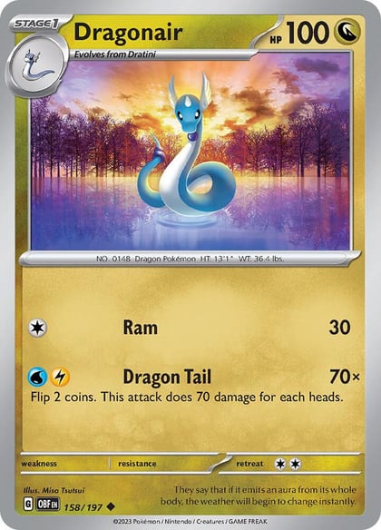 Dragonair, SV03: Obsidian Flames 158/197