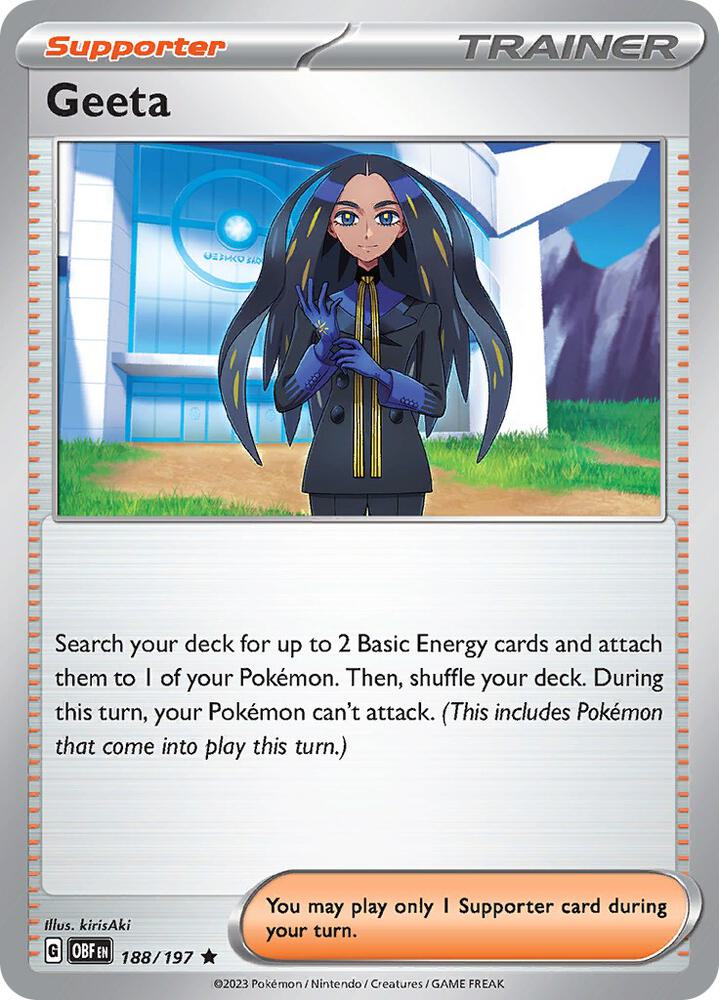Geeta, SV03: Obsidian Flames 188/197