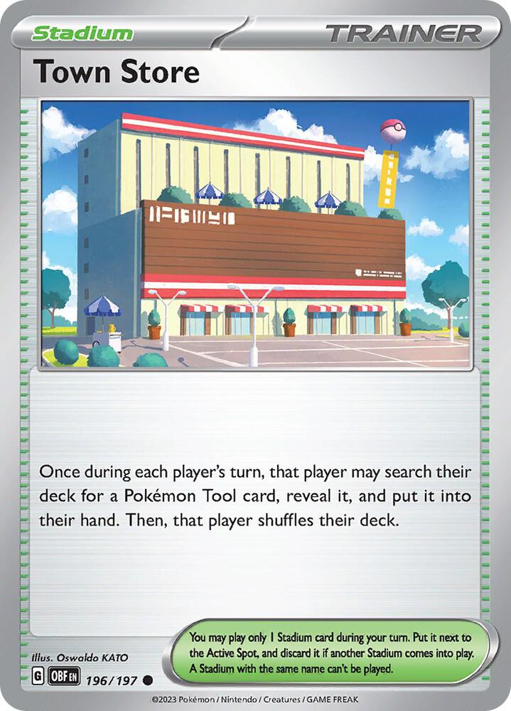 Town Store, SV03: Obsidian Flames 196/197