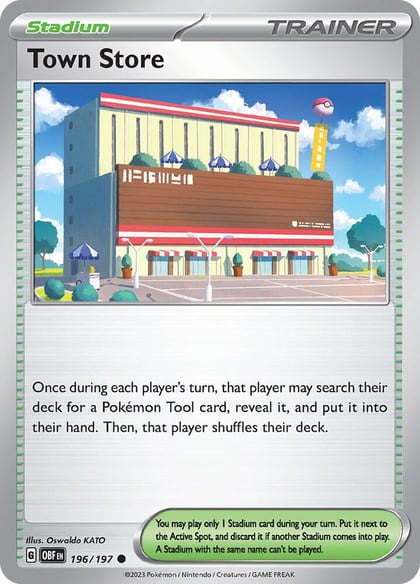 Town Store, SV03: Obsidian Flames 196/197