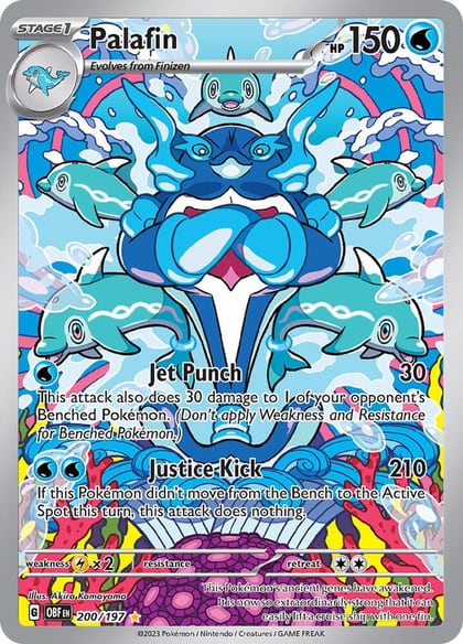 Palafin - 200/197, SV03: Obsidian Flames 200/197