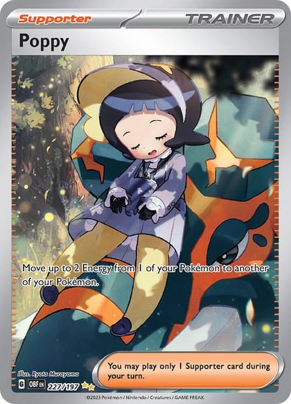 Poppy - 227/197, SV03: Obsidian Flames 227/197
