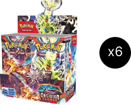 Obsidian Flames Booster Box Case, SV03: Obsidian Flames P501258
