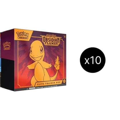 Obsidian Flames Elite Trainer Box Case, SV03: Obsidian Flames P501265