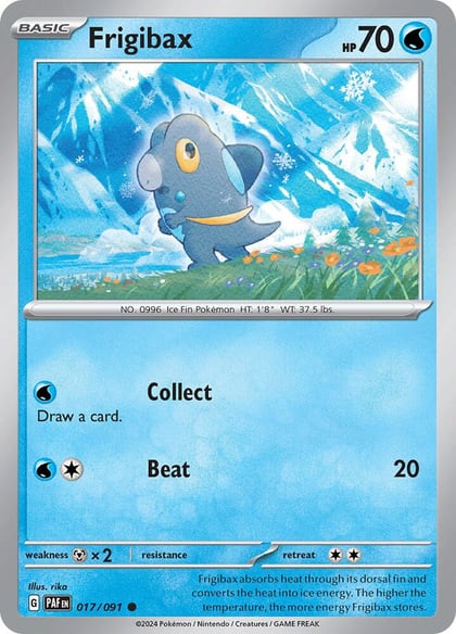 Frigibax - 017/091, SV: Paldean Fates 017/091