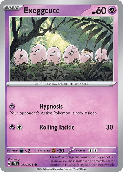 Exeggcute, SV: Paldean Fates 023/091