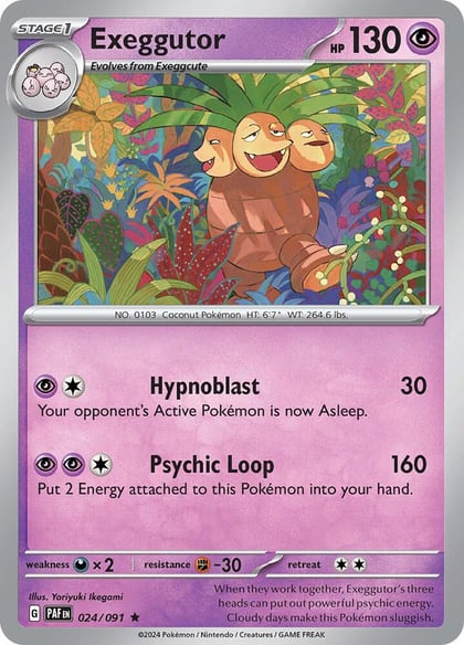 Exeggutor, SV: Paldean Fates 024/091