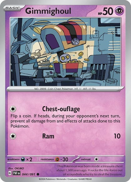 Gimmighoul, SV: Paldean Fates 044/091