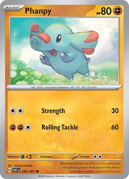 Phanpy, SV: Paldean Fates 048/091
