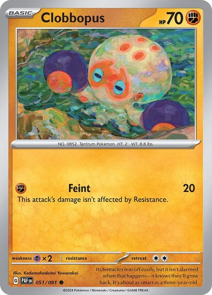 Clobbopus, SV: Paldean Fates 051/091