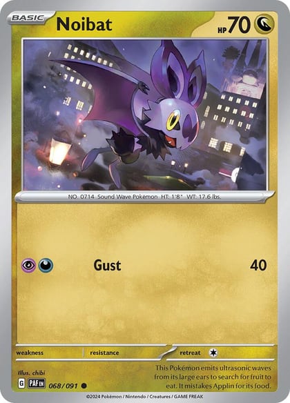 Noibat - 068/091, SV: Paldean Fates 068/091