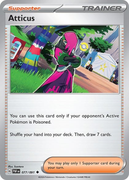 Atticus, SV: Paldean Fates 077/091