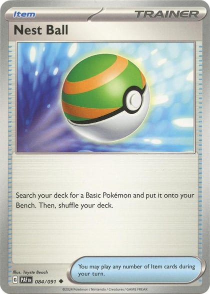 Nest Ball, SV: Paldean Fates 084/091