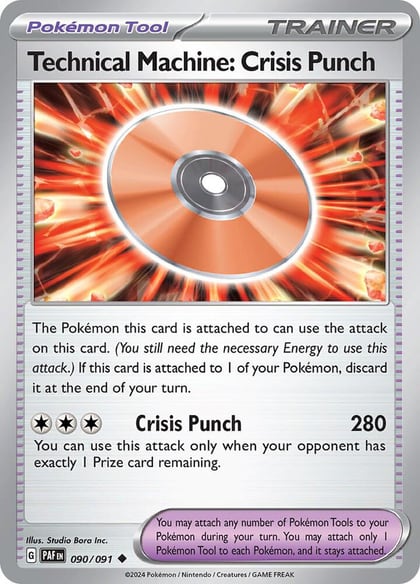 Technical Machine: Crisis Punch, SV: Paldean Fates 090/091