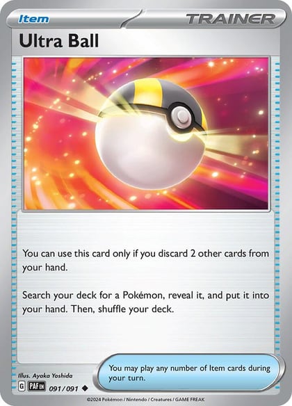 Ultra Ball, SV: Paldean Fates 091/091