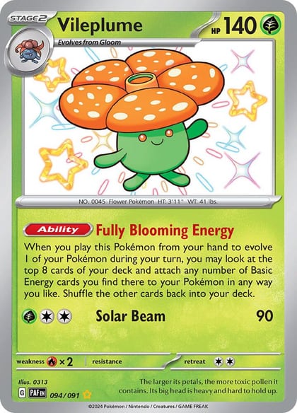 Vileplume, SV: Paldean Fates 094/091