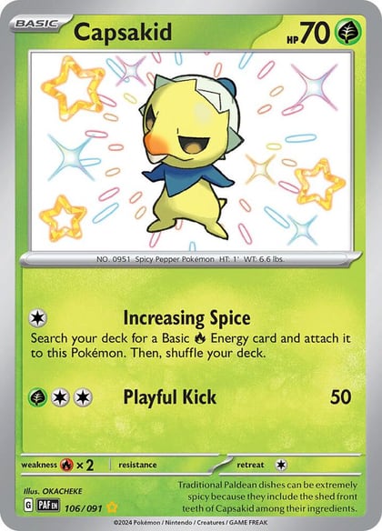 Capsakid, SV: Paldean Fates 106/091