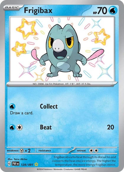 Frigibax - 128/091, SV: Paldean Fates 128/091