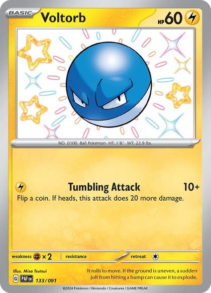 Voltorb, SV: Paldean Fates 133/091