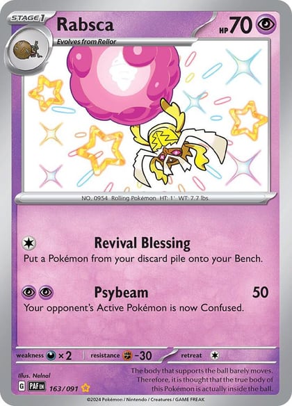 Rabsca, SV: Paldean Fates 163/091