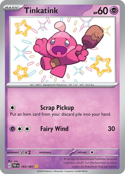 Tinkatink, SV: Paldean Fates 165/091
