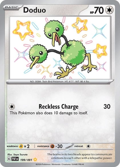 Doduo, SV: Paldean Fates 199/091