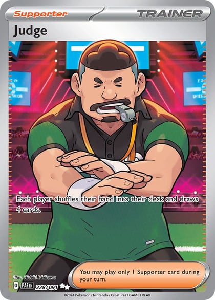 Judge, SV: Paldean Fates 228/091
