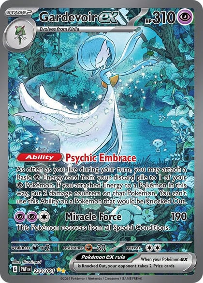 Gardevoir ex - 233/091, SV: Paldean Fates 233/091
