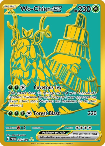 Wo-Chien ex, SV: Paldean Fates 240/091