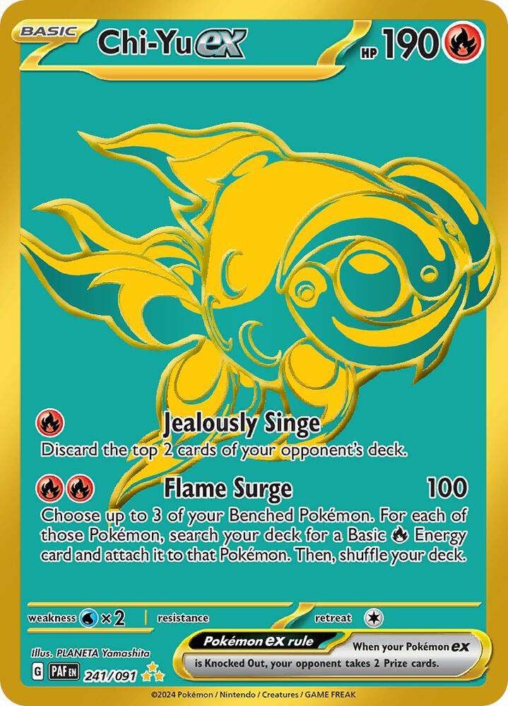 Chi-Yu ex, SV: Paldean Fates 241/091