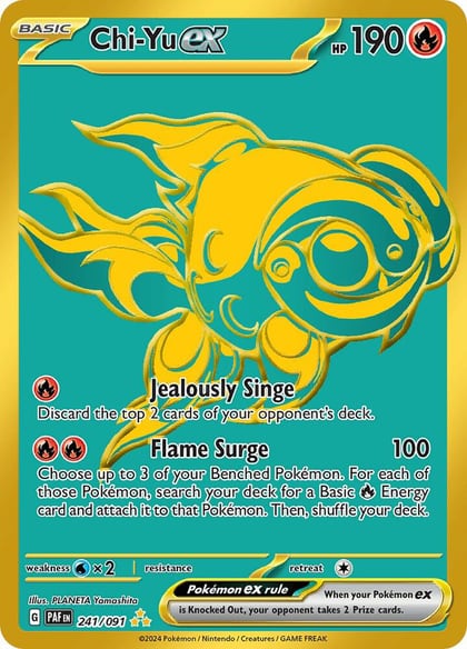Chi-Yu ex, SV: Paldean Fates 241/091