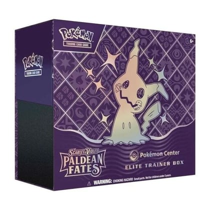 Paldean Fates Pokemon Center Elite Trainer Box (Exclusive), SV: Paldean Fates P528039