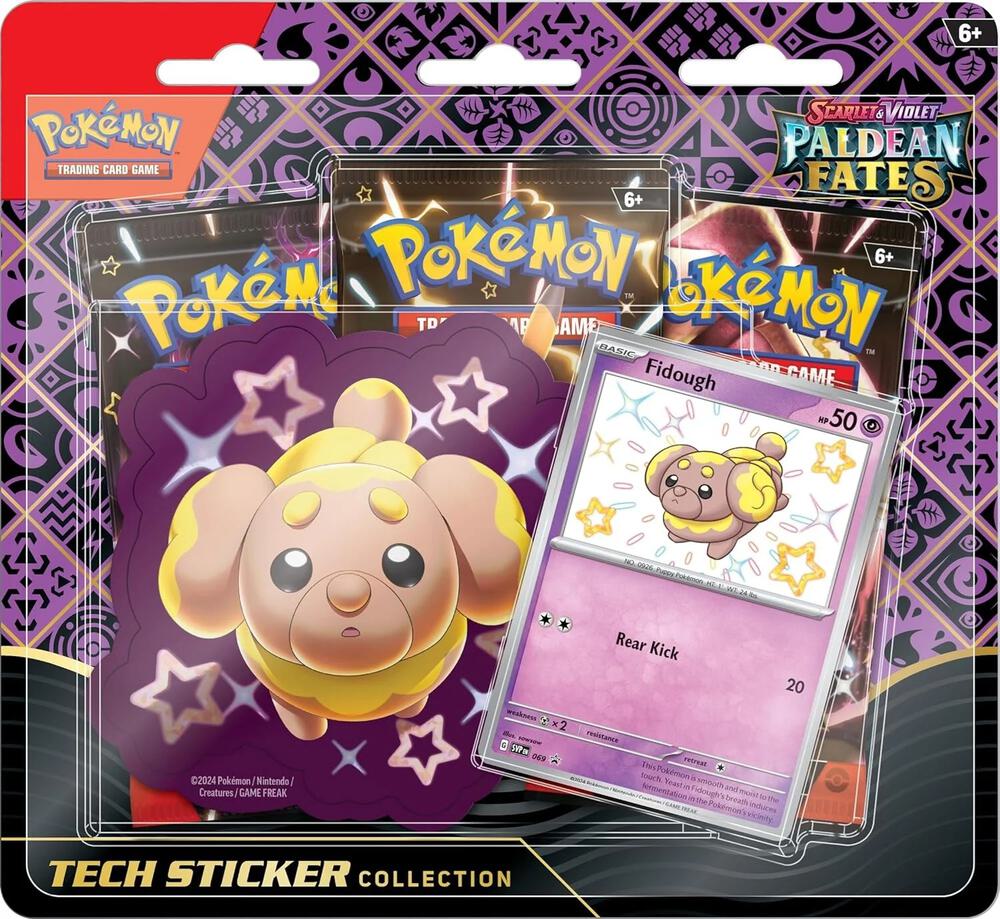 Paldean Fates Tech Sticker Collection [Fidough], SV: Paldean Fates P528043