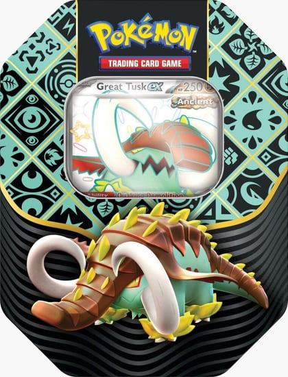 Paldean Fates International Tin [Great Tusk ex], SV: Paldean Fates P528060