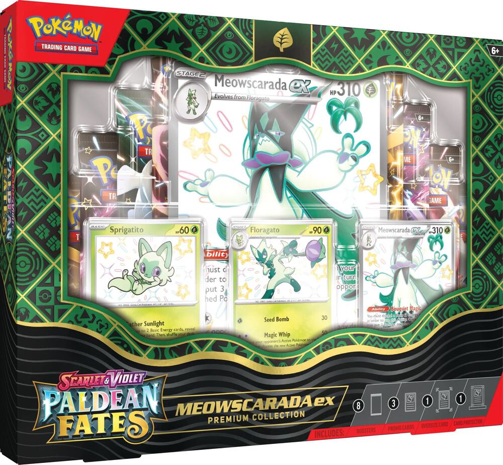 Paldean Fates Premium Collection [Meowscarada ex], SV: Paldean Fates P528079