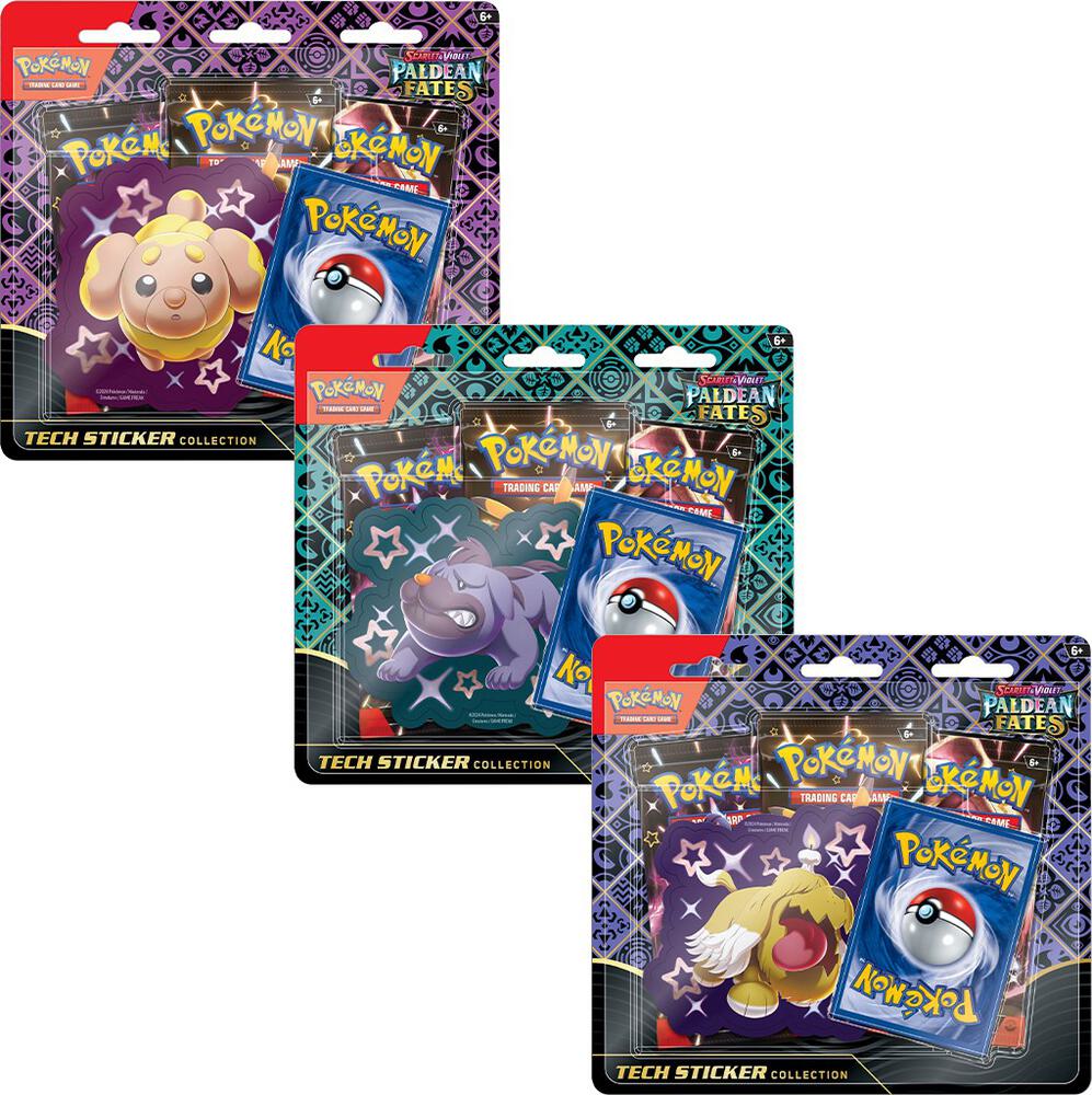 Paldean Fates Tech Sticker Collections [Set of 3], SV: Paldean Fates P528229