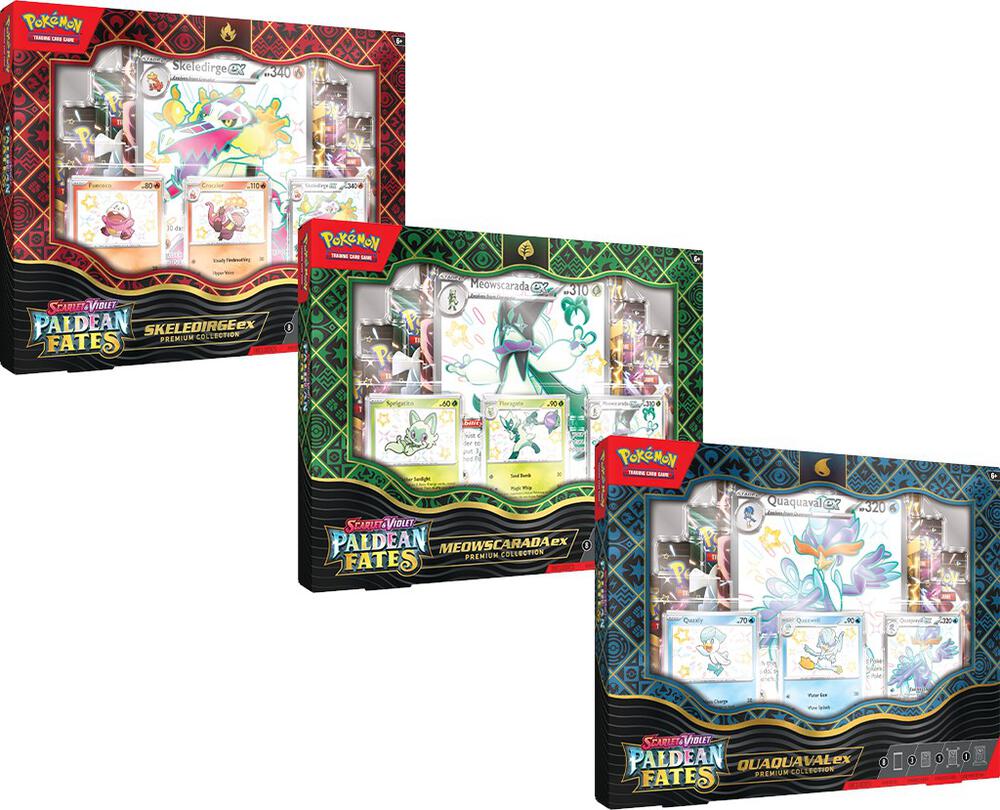 Paldean Fates Premium Collection [Set of 3], SV: Paldean Fates P528324
