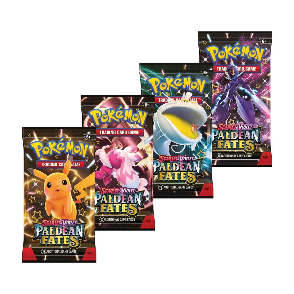 Paldean Fates Booster Pack Art Bundle [Set of 4], SV: Paldean Fates P668624