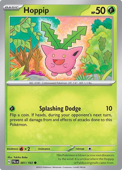 Hoppip, SV02: Paldea Evolved 001/193