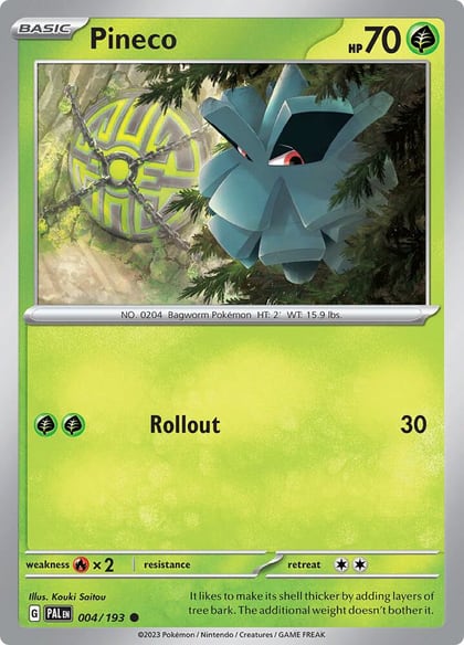 Pineco, SV02: Paldea Evolved 004/193
