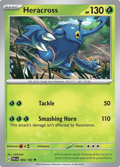 Heracross - 006/193, SV02: Paldea Evolved 006/193